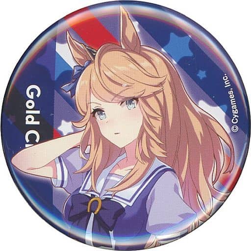 Gold City Official Can Badge (Uniform Ver.) — Umamusume Pretty Derby 4th EVENT SPECIAL DREAMERS!! (Cygames) 56mm