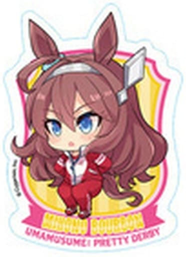 Mihono Bourbon Acrylic Clip Badge — Umamusume Pretty Derby Training Badge Collection (KADOKAWA) | 65×60mm Random Single Item