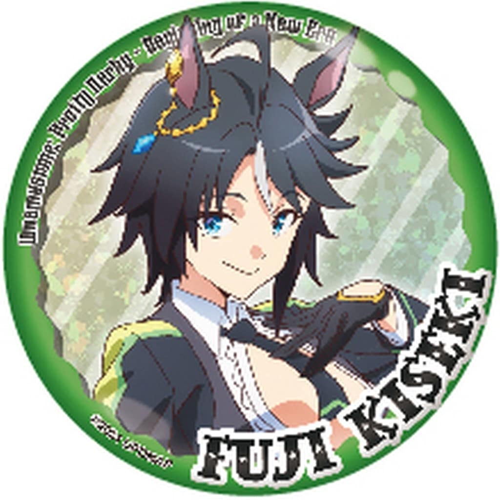 Fuji Kiseki Hologram Can Badge - Umamusume Pretty Derby Beginning of a New Era 57mm