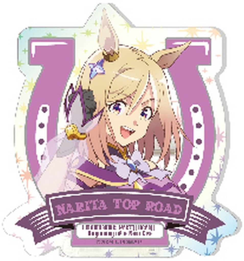 Narita Top Road Acrylic Badge Umamusume Pretty Derby Beginning of a New Era Hologram 60mm