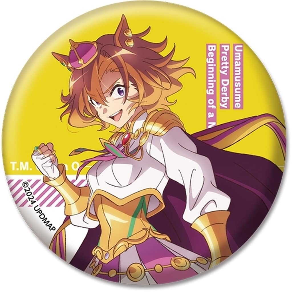 T.M. Opera O 75mm Tin Badge — Umamusume Pretty Derby Movie 'Beginning of a New Era' (Penguin Parade)