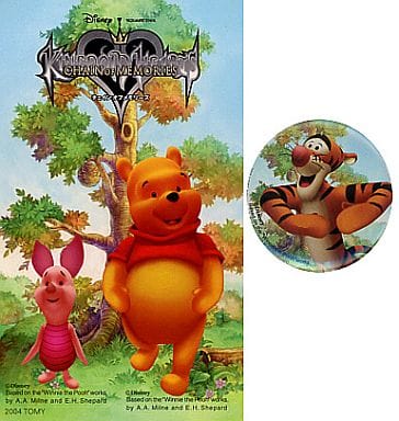 Kingdom Hearts: Chain of Memories Can Badge and Sticker Collectible - Pre-owned