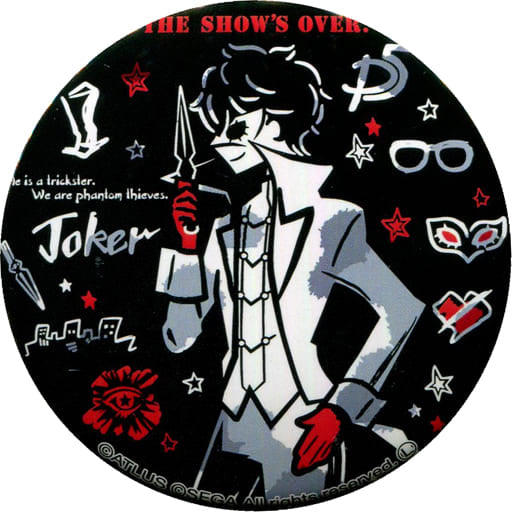 Persona 5 Protagonist Thief Outfit Fortune Cool Ver. Badge