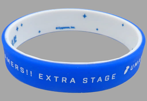 Oguri Cap Official Trading Silicone Wristband - Umamusume Pretty Derby 4th EVENT SPECIAL DREAMERS!! EXTRA STAGE (Cygames) Pre-owned, 21.3cm
