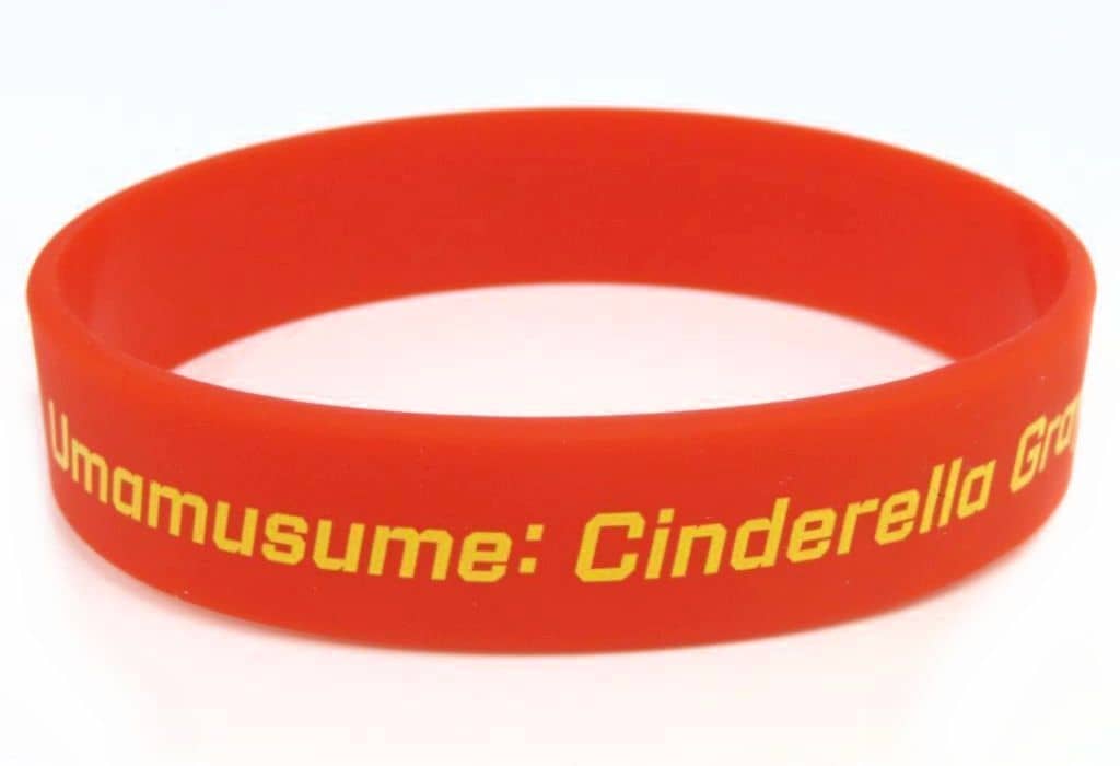 Yaeno Muteki Silicone Wristband - Umamusume: Cinderella Gray EXHIBITION - Monster's Hoofprints Silicone Band Collection (Movic) 22cm