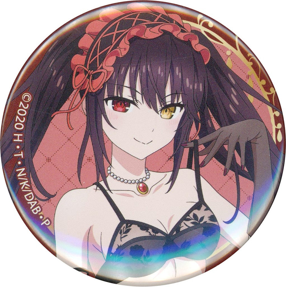 Kurumi Tokisaki Can Badge - Date A Bullet Romantic Lingerie Style D-5 (57mm, Pre
