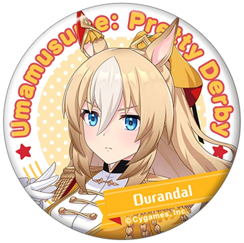 Durandal Character Badge - Umamusume Pretty Derby Character Badge Collection Vol.11 (Movic) 5.6cm Metal/PET