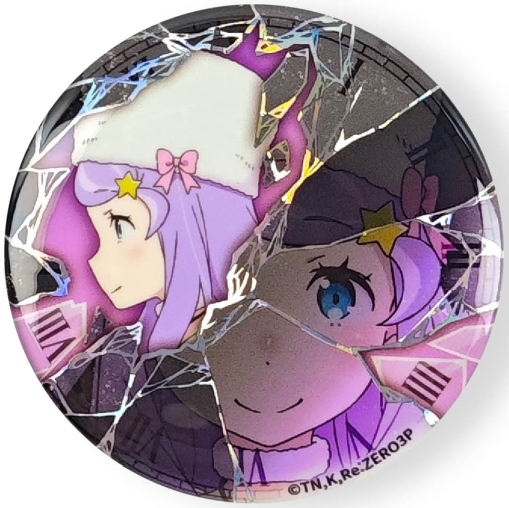 Anastasia Hoshin Holographic Can Badge Re:ZERO
