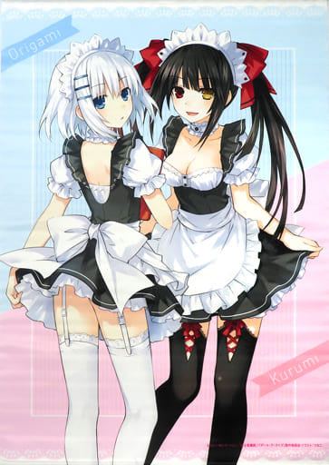 Origami Tobiichi & Kurumi Tokisaki B2 Tapestry - Date A Live 10th Anniversary A-