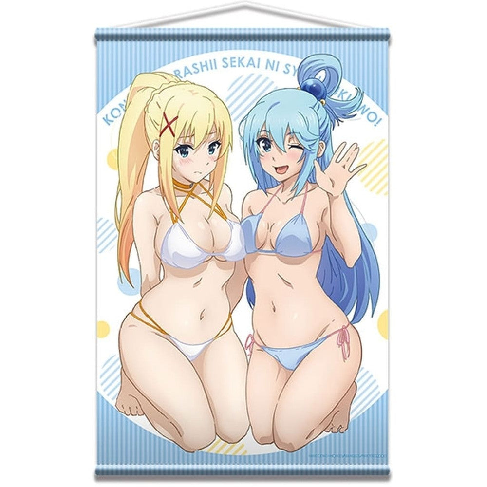 KonoSuba 3 Design 01 Aqua & Darkness B2 Tapestry