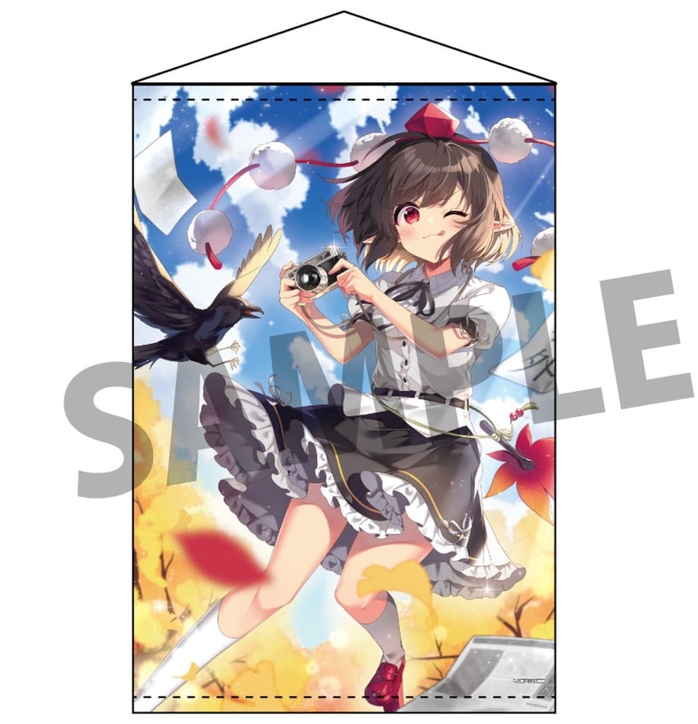 Aya Shameimaru B2 Tapestry Suede - Touhou Project - AKIBA-HOBBY / Izanagi (Pre-owned, 76.8×76.8 cm)