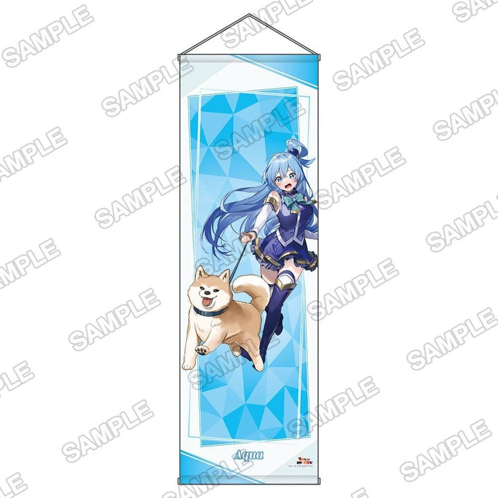 Aqua KonoSuba BIG Tapestry - Light Novel Exhibition 2025