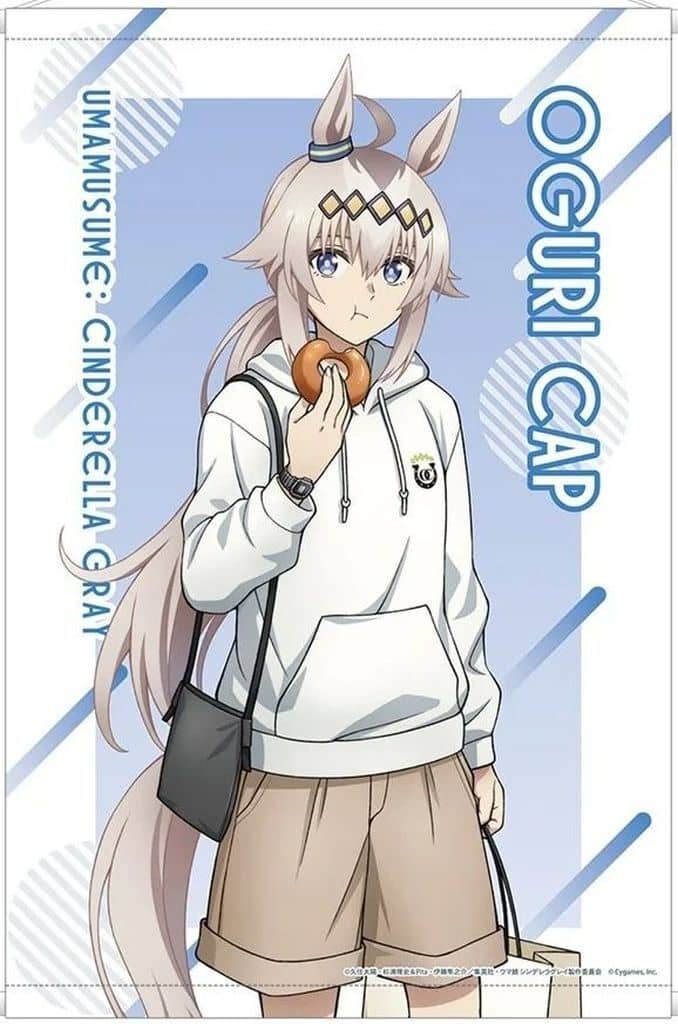 Oguri Cap A1 Tapestry - Umamusume: Cinderella Gray POP UP SHOP in Marui (Alma Bianca) - A1 Size, Pre-owned