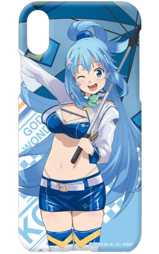KonoSuba Aqua Race Queen Illustration iPhone Case for iPhone X/XS