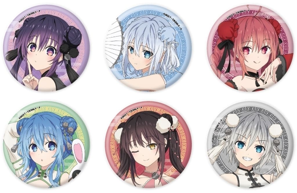 Date A Live V 02 Original Illustration Can Badge Box (6)