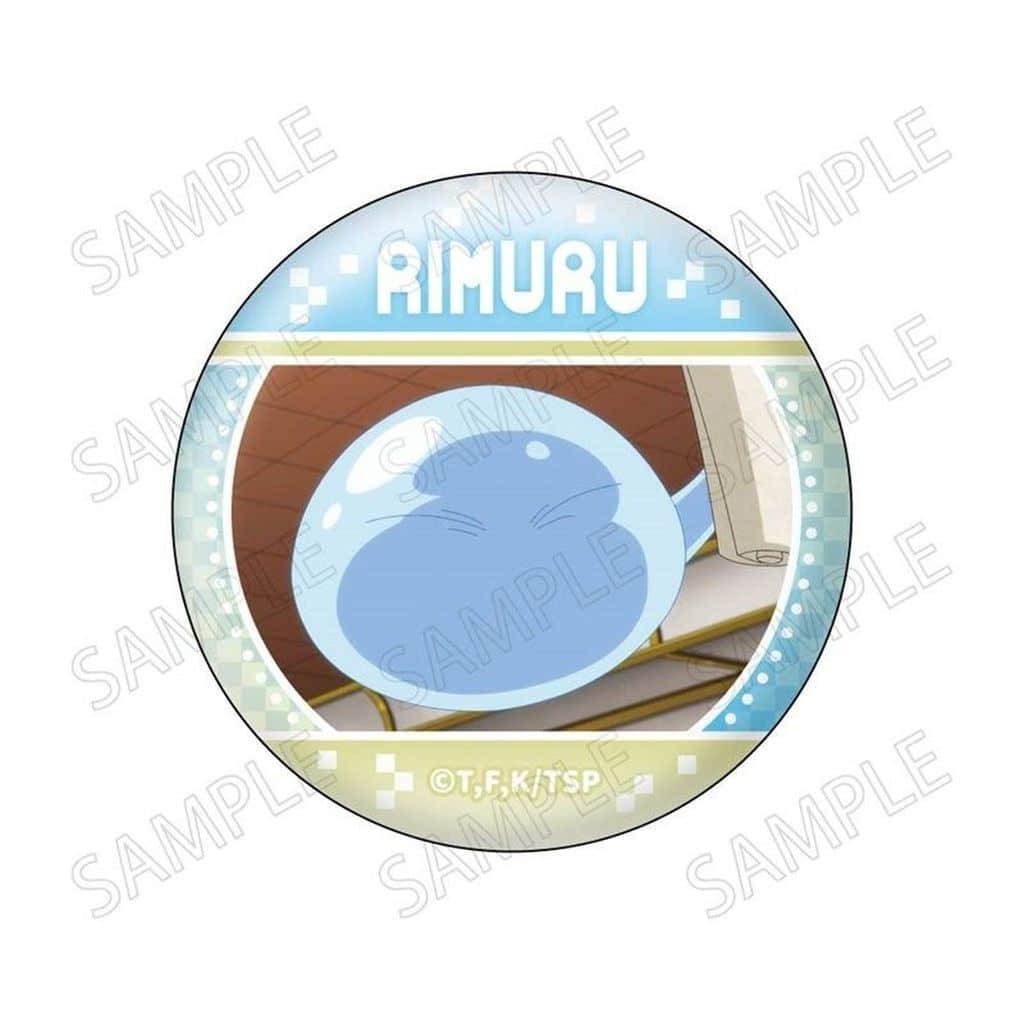 Rimuru Tempest Face Collection Can Badge C: Slime/Door Hand
