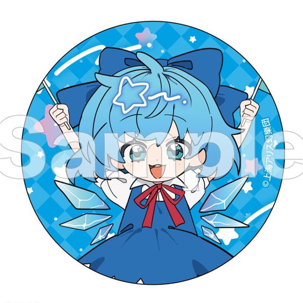Cirno 56mm Trading Can Badge (Tinplate) - Touhou Project FureFriends Trading Badge (DMM.com, Pre-owned)