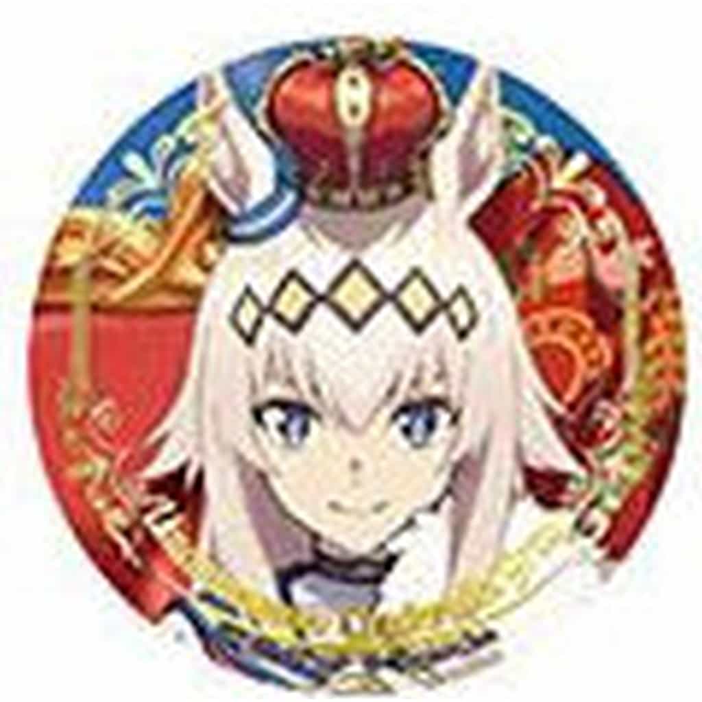 Oguri Cap Face Close-Up Foil Can Badge - Umamusume: Cinderella Gray CHAMPIONS Collection (Ensky) approx 68×27mm — Pre-owned