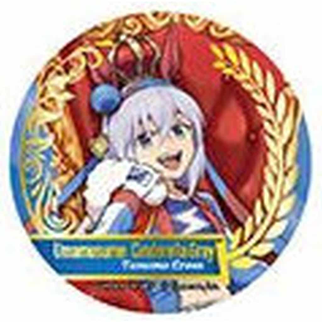 Tamamo Cross Foil Can Badge (with Logo) - Umamusume: Cinderella Gray Foil Can Badge Collection ~CHAMPIONS~ (Ensky, approx. 68×27mm, Pre-owned)