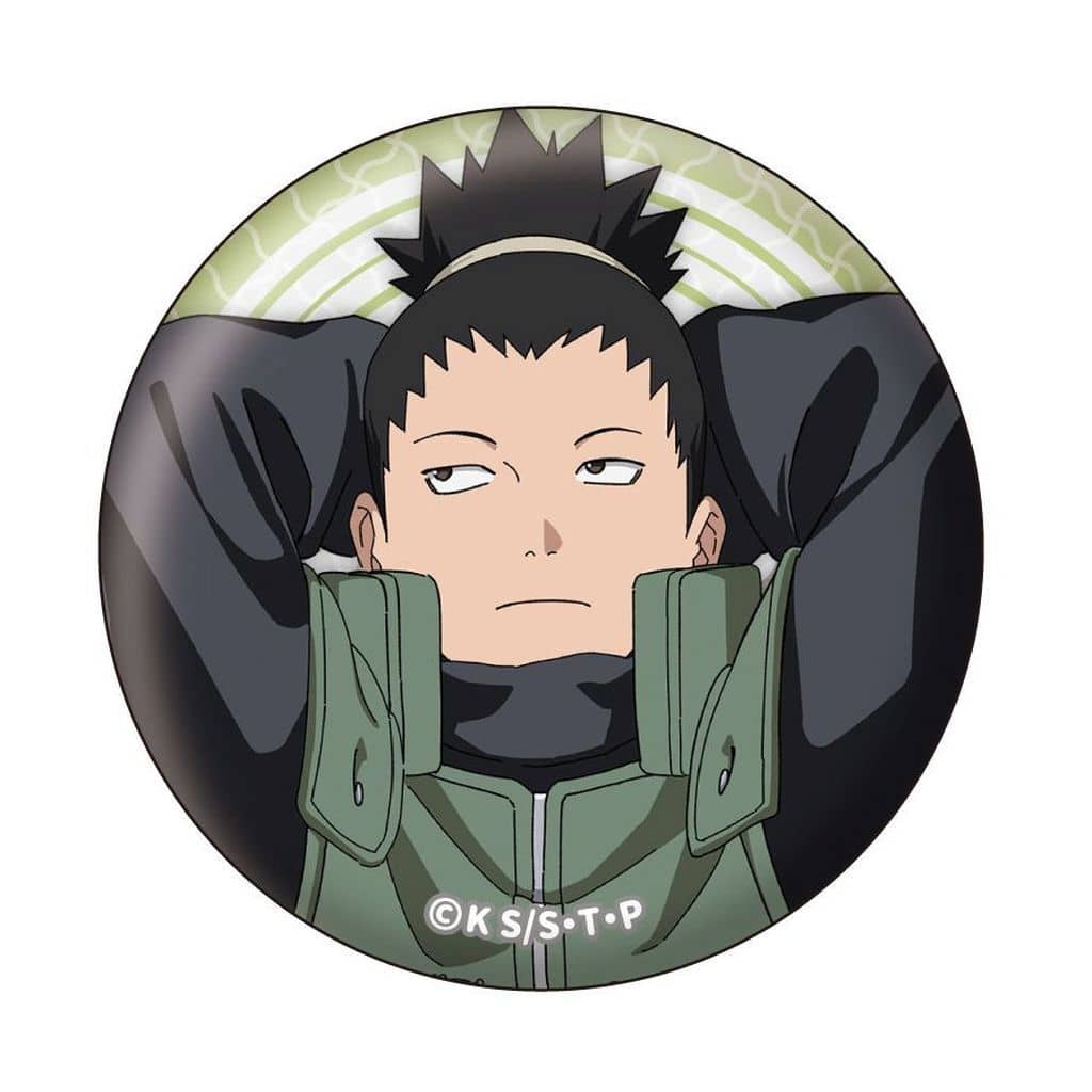 Shikamaru Nara (A) Naruto Shippuden Tin Badge Collection