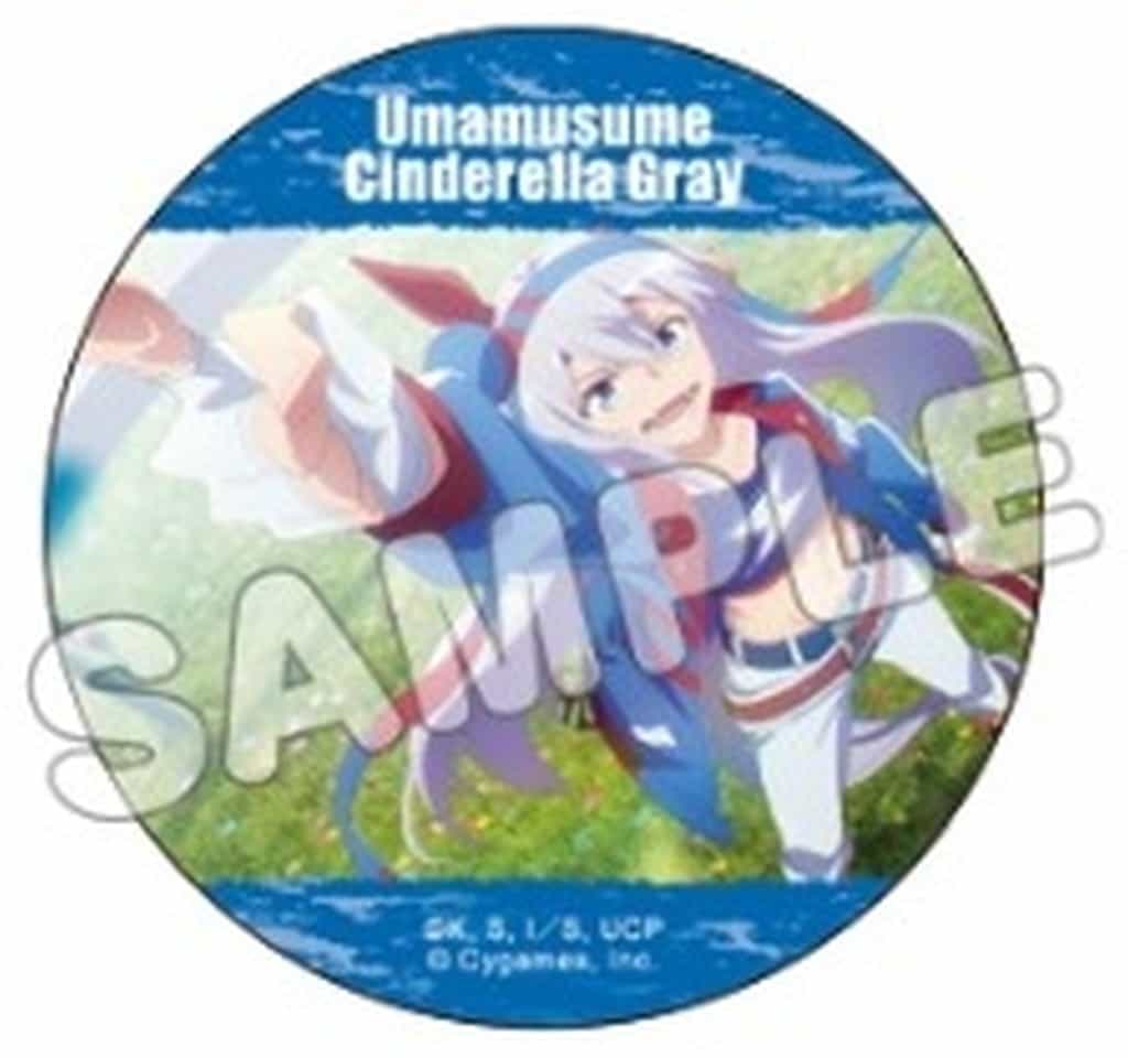 Tamamo Cross (B) Trading Scene Can Badge - Umamusume: Cinderella Gray - 57mm TBS Growdia