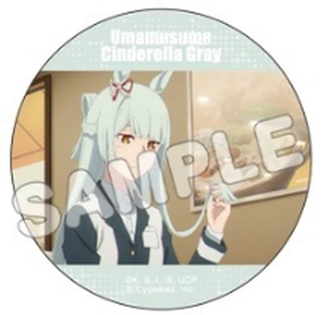 Fujimasa March 57mm Trading Scene Photo Can Badge (Pretty Scene) - Umamusume: Cinderella Gray (TBS Growdia)
