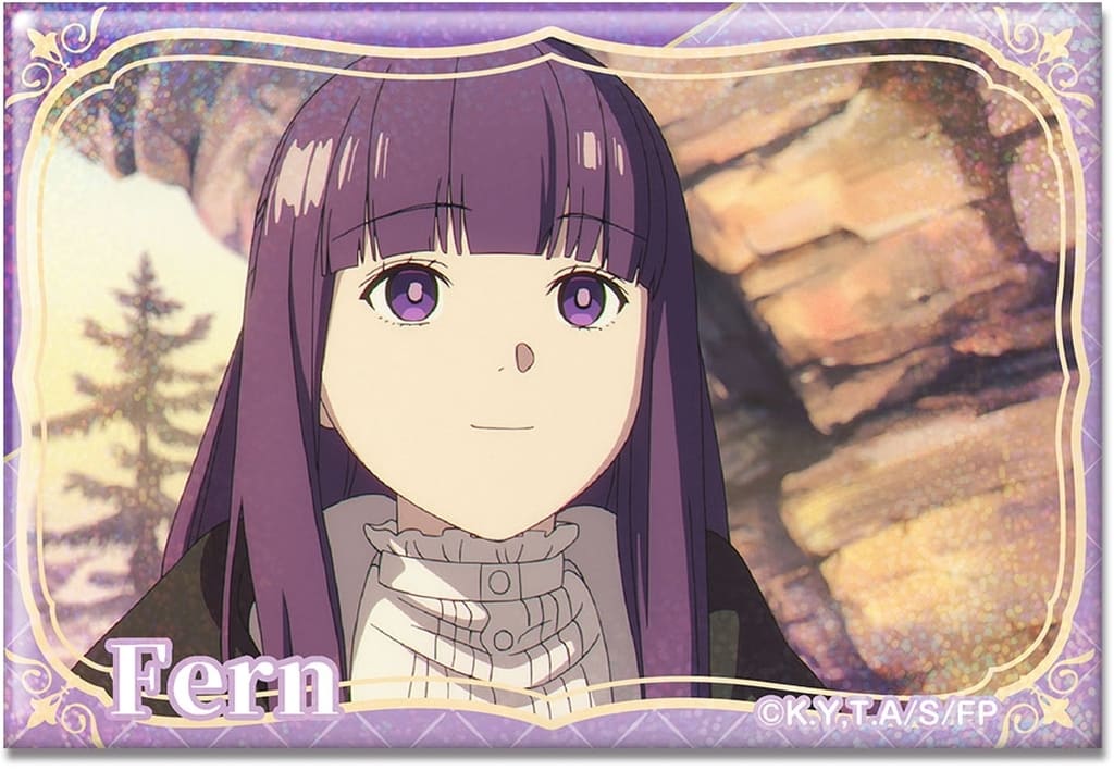Fern/B Hologram Tin Badge Ver.3