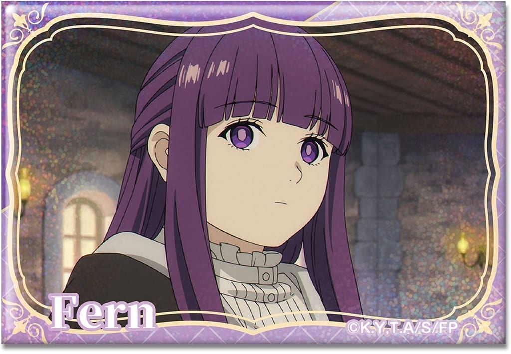 Design 14 (Fern/D) Hologram Can Badge Ver.3 - Frieren