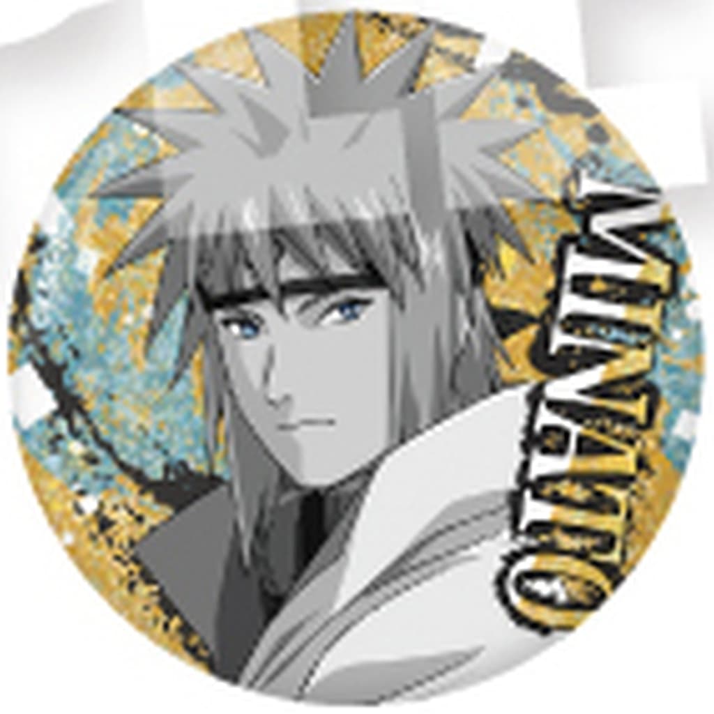 Minato Namikaze Naruto Shippuden Holo EYE Can Badge