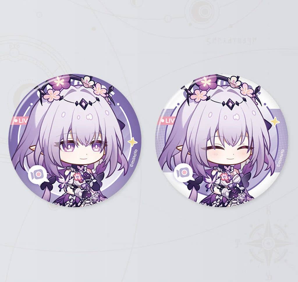 Honkai: Star Rail Castorice Mr. Fukurō Reception Room Badge Set
