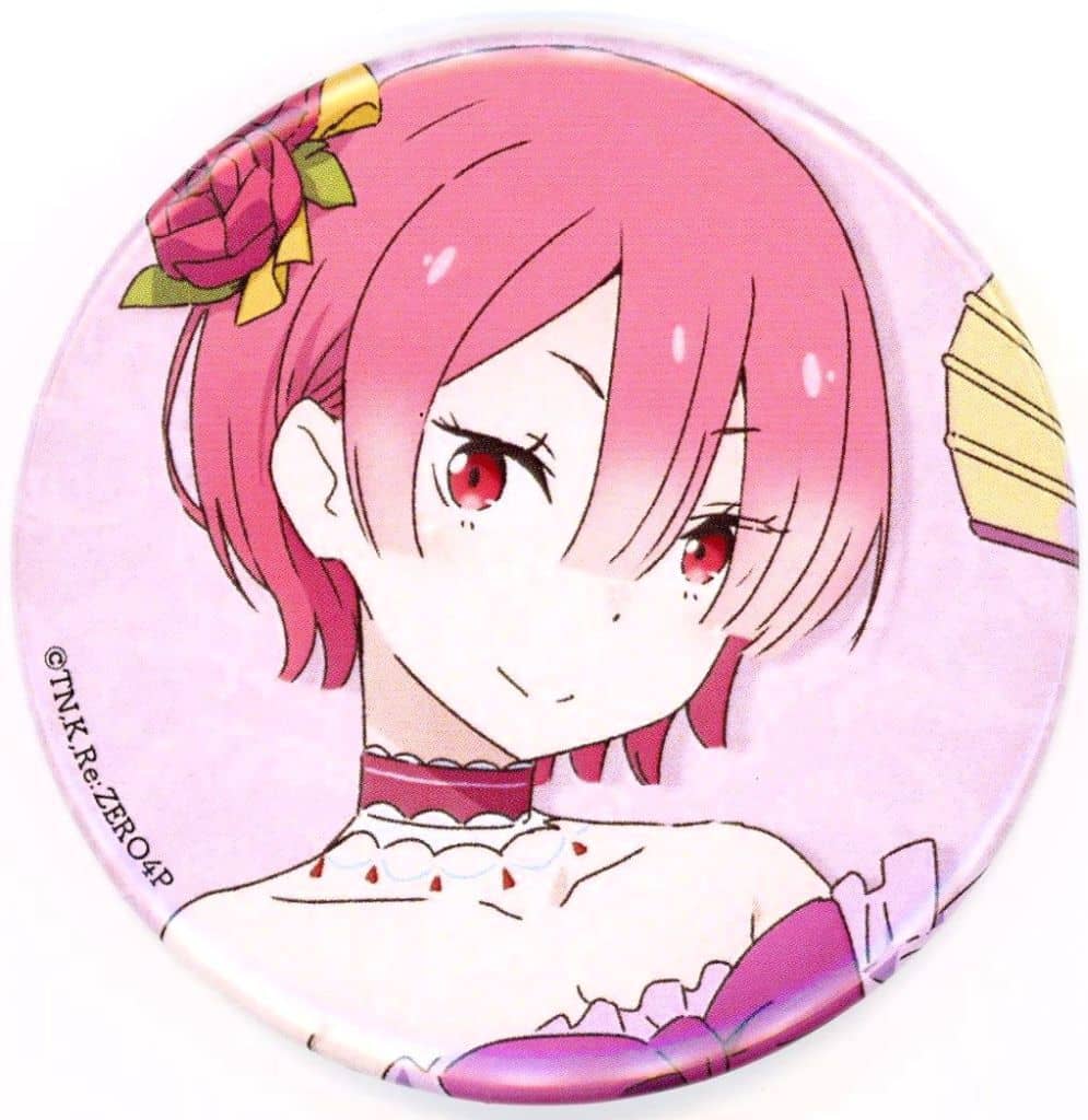Ram Approx. 65 mm Can Badge Party Dress Ver. Re:ZERO