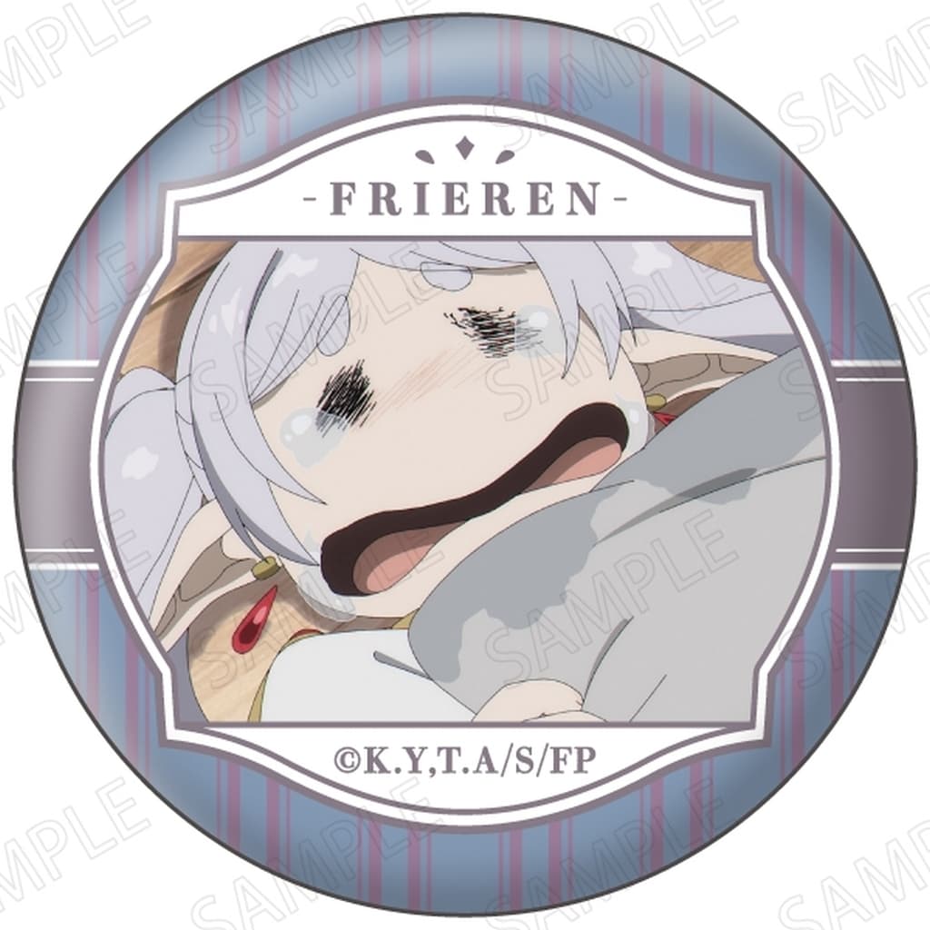 Frieren Anime Face Collection Badge Vol. 2, Approx. 56 mm, Xebec, No. 10