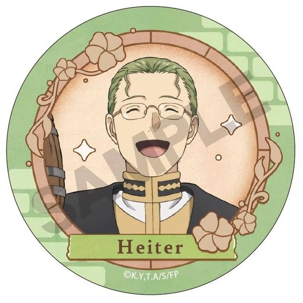 Frieren Anime Trading Can Badge, Approx. 56 mm, CRUX, Used