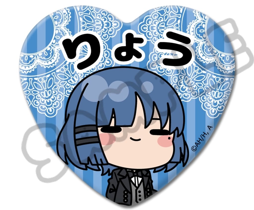 Bocchi the Rock! Ryo Yamada Heart-Shaped Can Badge Vol. 6