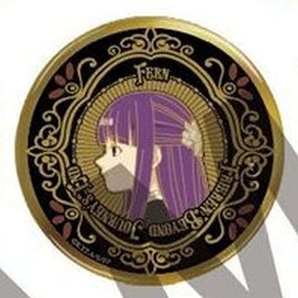 Frieren Anime Gold Badge vol. 1 - Tenyo, Approx. 55 mm, Used