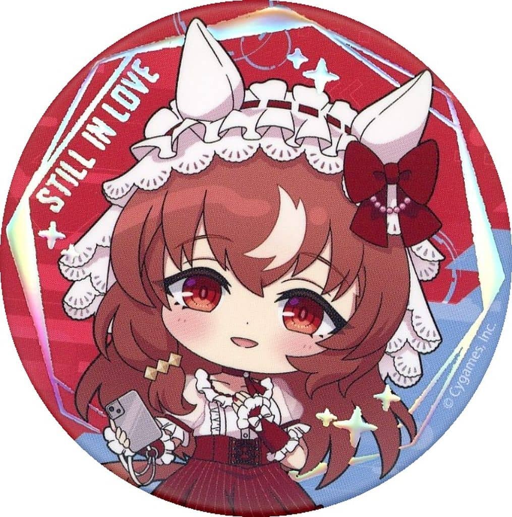 Umamusume Pretty Derby Random Single Can Badge, Big Camera Group Collaboration, Mini Character Design, Approx. 5.6 cm