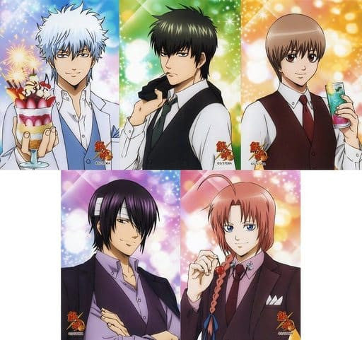 Gintama Bromide Photo Print Set of 5 - Jump Festa 2018 Edition, Pre-owned, Ensky