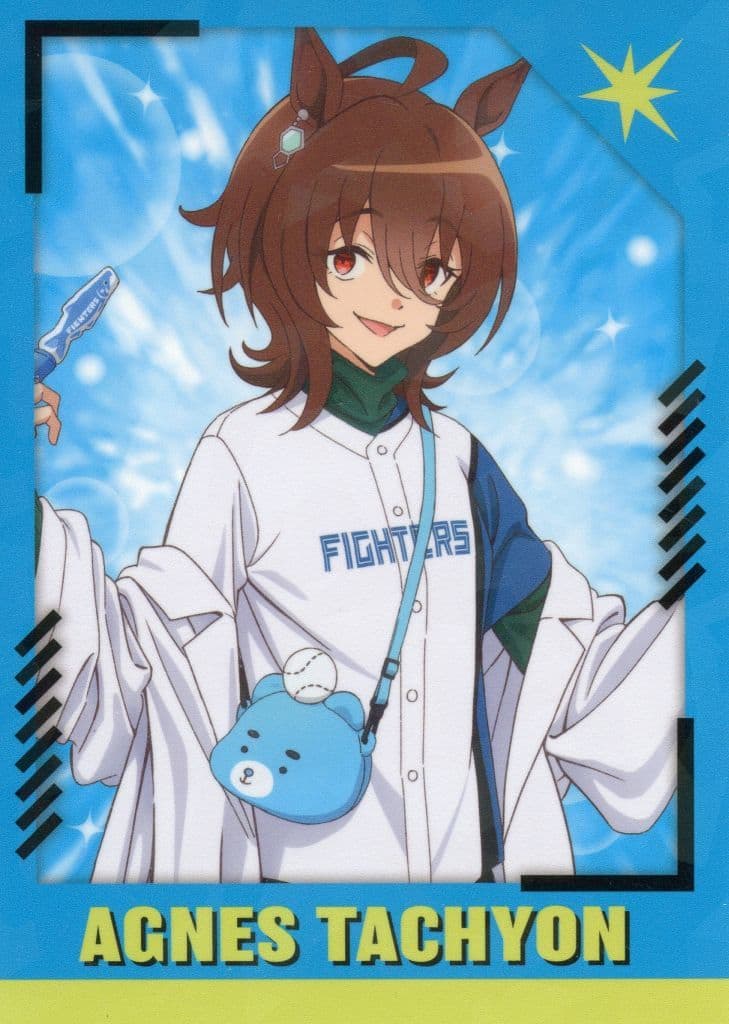 Agnes Tachyon Hologram Life-Size Trading Card - Umamusume Pretty Derby Movie Collaboration (Approx. 8.9×6.3cm) (Pre-owned)