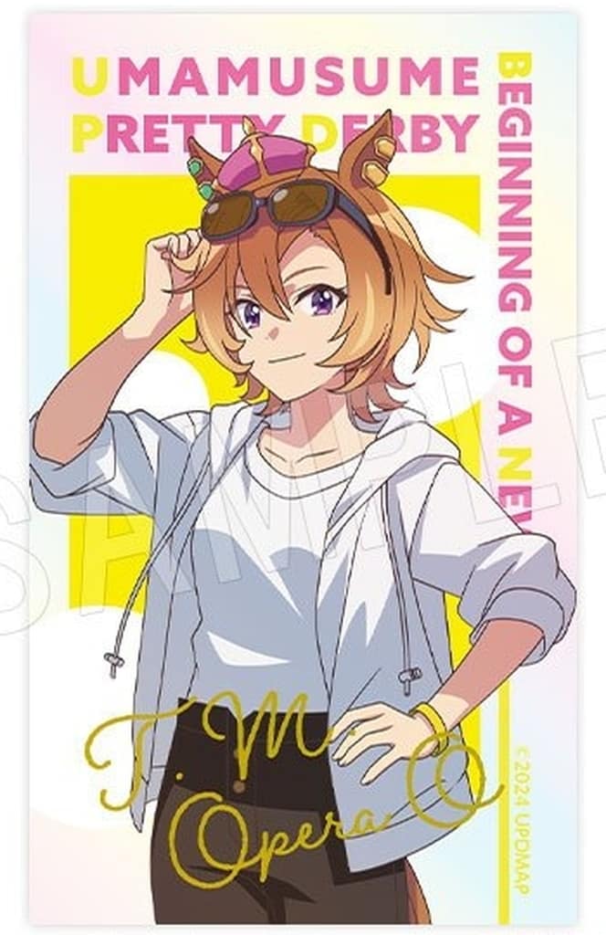 T.M. Opera O Foil Trading Illustration Card - Umamusume Pretty Derby – Beginning of a New Era POP UP SHOP in Marui Summer Fest ver. (Chugai Kogyo)