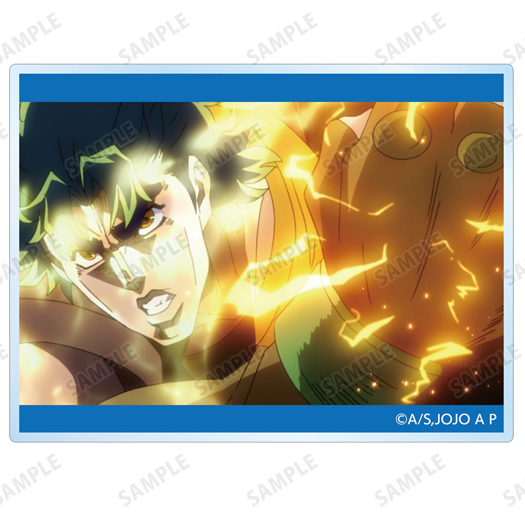 Jonathan Joestar (Glove) Trading Scene Acrylic Card - JoJo's Bizarre Adventure - ARMA BIANCA - Approx. 80 x 60 mm (Pre-owned)