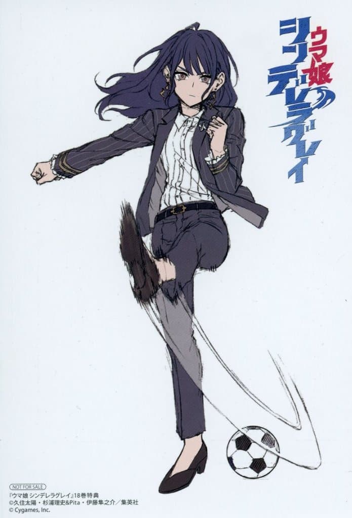 Riko Kashimoto Illustration Card — Animate Purchase Bonus for Umamusume: Cinderella Gray Vol.18 (Illustration Card, 148×100mm) Pre-owned