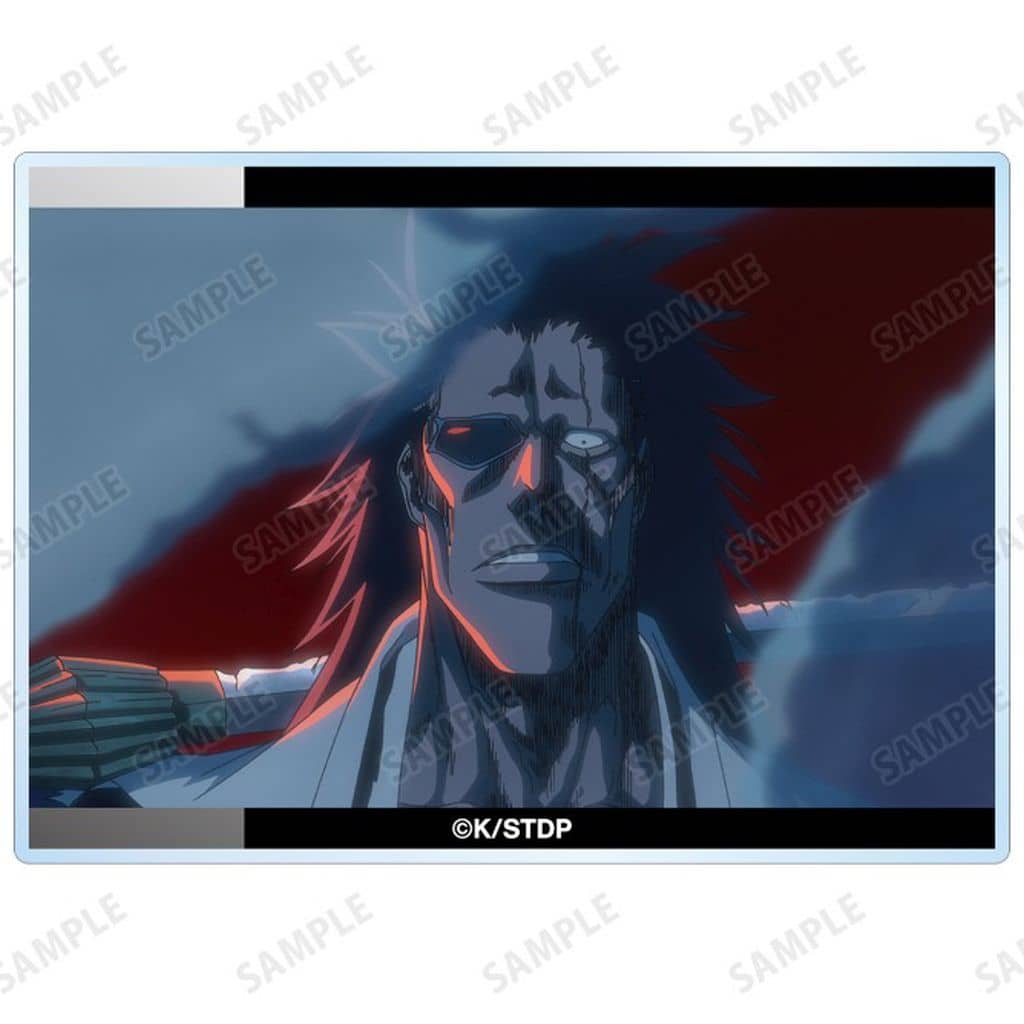 Kenpachi Zaraki Acrylic Trading Scene Photo Card ver.A - BLEACH: Thousand-Year Blood War (Approx. 70 x 50 mm) by ARMA BIANCA