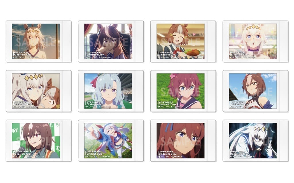Umamusume: Cinderella Gray Charanap Collection Film Card Set — Normal 12 Types (Sol International, Fuji Instant Film) Pre-owned