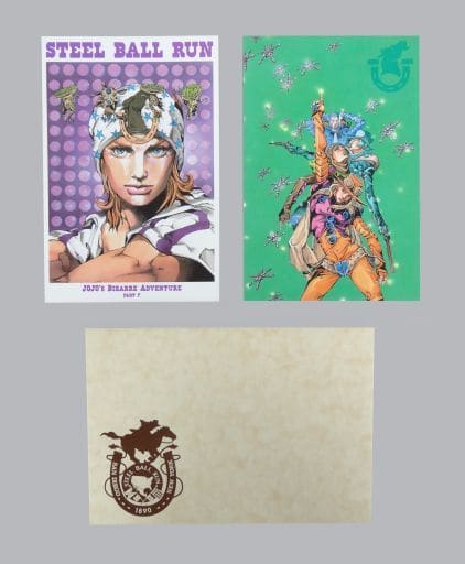JoJo's Bizarre Adventure Part 7 Steel Ball Run Postcard Set
