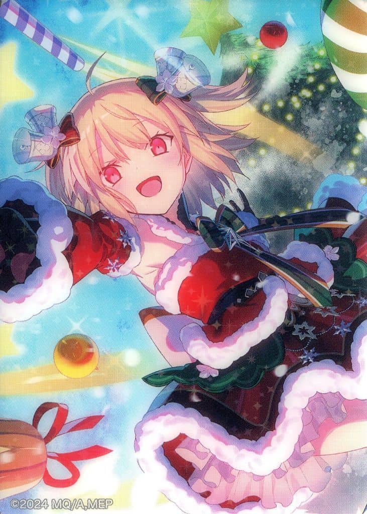 Rika Ayano Hologram Clear Card - Puella Magi Madoka Magica Magia Exedra - C107 Goods - Approx. 85 x 60 mm (Pre-owned)