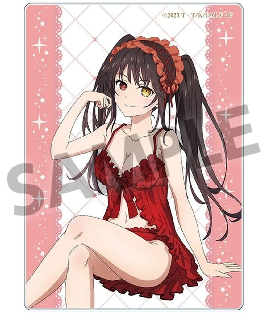 Kurumi Tokisaki Acrylic Card - Nightwear Ver. Date A Live V (Used)