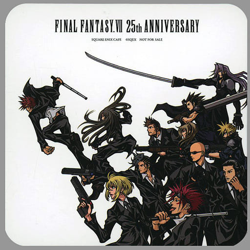 Shinra Company Coaster - FINAL FANTASY VII 25th ANNIVERSARY CAFE