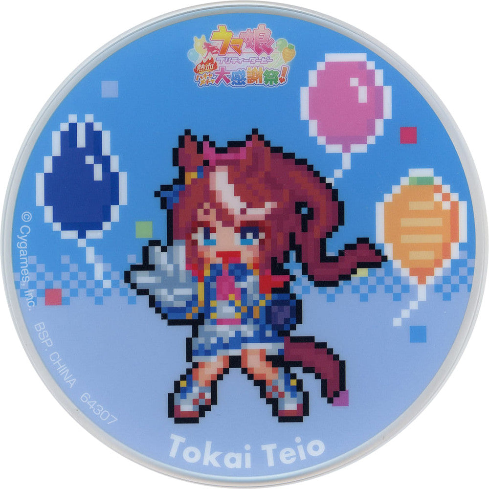 Tokai Teio Acrylic Coaster - Ichiban Kuji Umamusume: Pretty Derby 8th Edition H Prize (BANDAI SPIRITS) — 100mm, Pre-owned