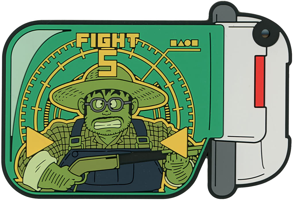Power Level 5 Farmer Rubber Coaster H Prize from Dragon Ball Ichiban Kuji VS Omnibus Amazing by BANDAI SPIRITS, Approx. 95 mm