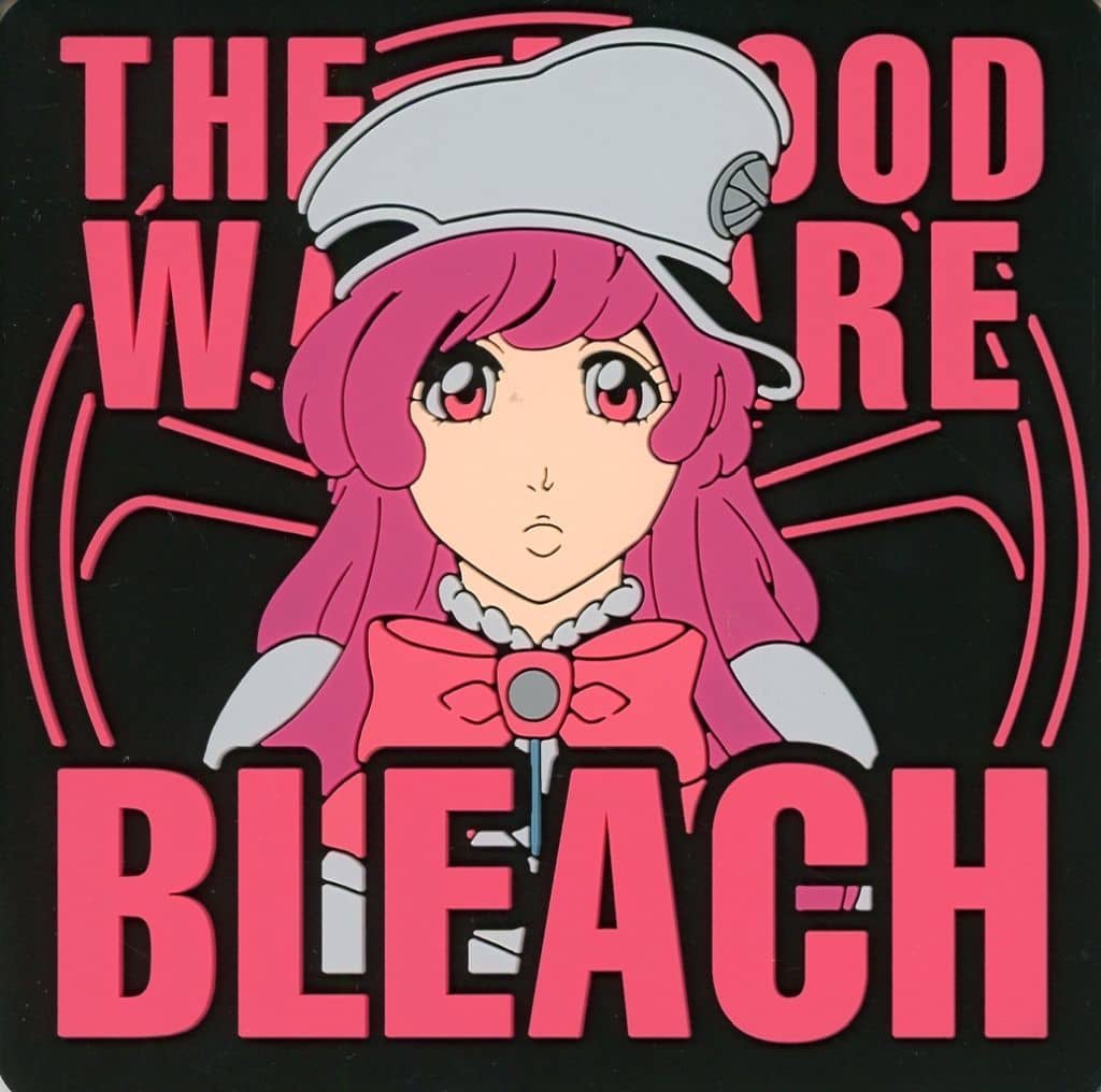 Meninas McAllon Rubber Coaster from BLEACH: Thousand-Year Blood War - The Separation, Ichiban Kuji Prize F, BANDAI SPIRITS, Length Approx. 9 cm